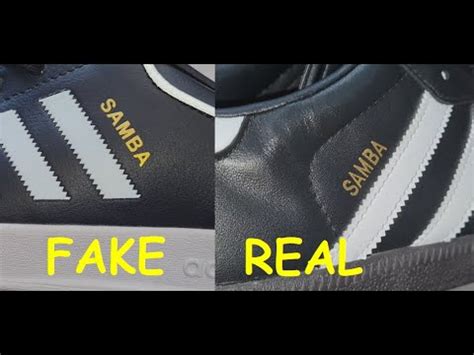 fake vs real adidas samba|adidas samba knockoff.